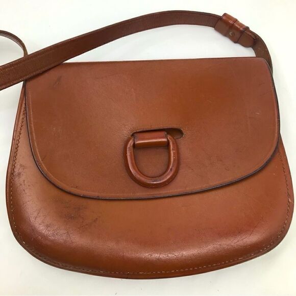 Benitez San Carlos Handmade Brown Leather Satchel Shoulder Bag - Picture 5 of 13